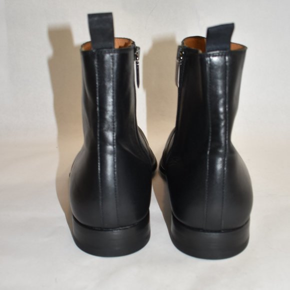 MAGNANNI Men's Jalen Square Toe Zip Boots Black Size 11.5 M 24202 - Picture 7 of 10